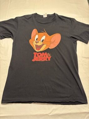 Tom & Jerry Graphic Short Sleeve Tee - Black
